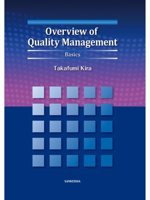 cover image of Overview of Quality Management Basics